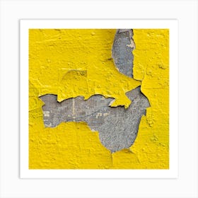 Peeling Paint Art Print