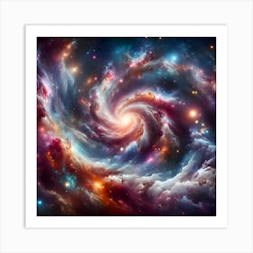 Spiral Galaxy Art Print