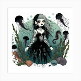 Mermaid 22 Art Print