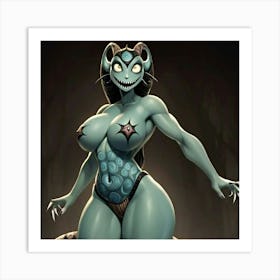 Sexy Demon 01 Art Print