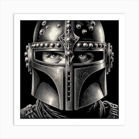 Helmet Art Print