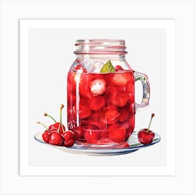 Cherry Iced Tea 11 Art Print