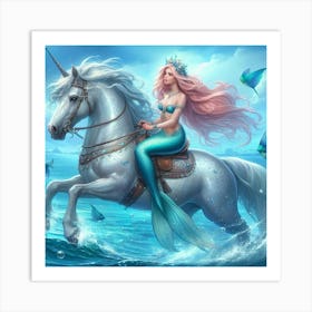 Mermaid 17 Art Print