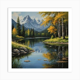 Saskatchewan River Art Print