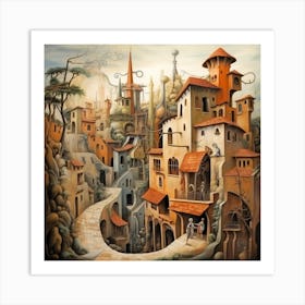 City Of Dreams 1 Art Print