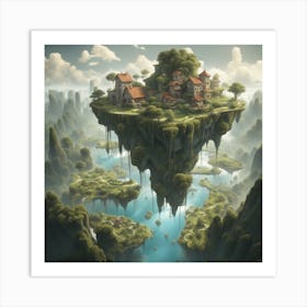 Fantasy Island Art Print