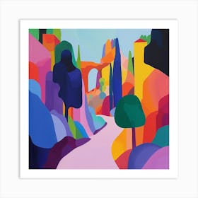 Abstract Park Collection Kalemegdan Park Belgrade Serbia 2 Art Print