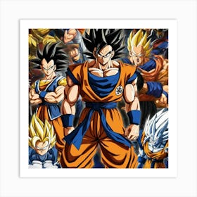 Dragon Ball Z 22 Art Print