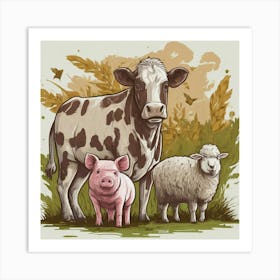 Farm Animals Poster