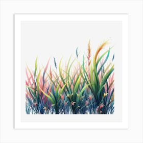 Grasses Art Print