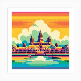 Angkor Wat 3 Art Print