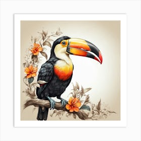 Toucan Art Print