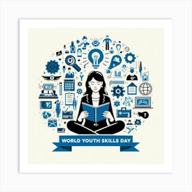 World Youth Skills Day Art Print