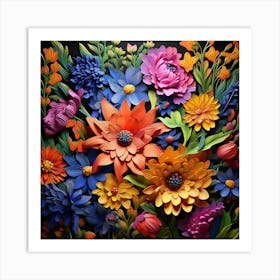 Flowers 1 Art Print