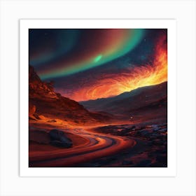 Aurora Borealis 1 Art Print