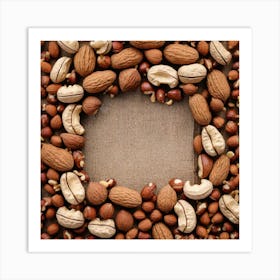 Nut Frame 14 Art Print