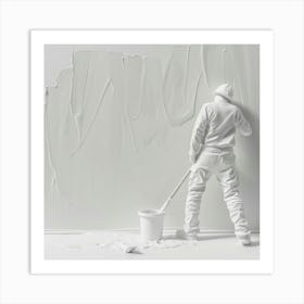 Painter Wall Art Print