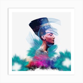 Egyptian Queen- Nefertiti Historical Art Art Print