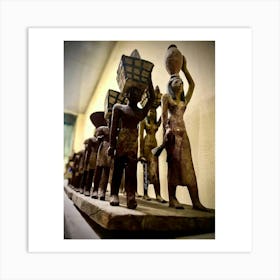 Egyptian Figurines 1 Art Print