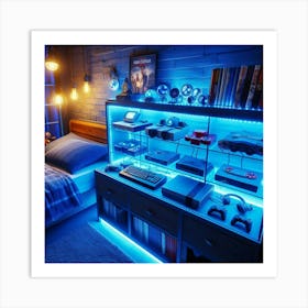 Gaming Room Art Print