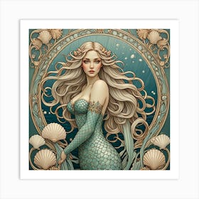 Mermaid Art Print