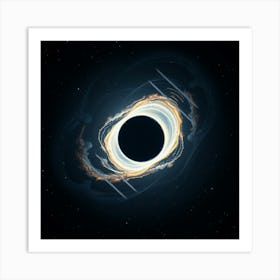 Black Hole 3 Art Print