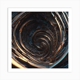 Spiral - Abstract Painting Art Print