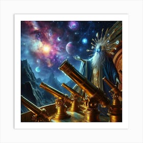 Astronomical Observatory paintings art print Art Print