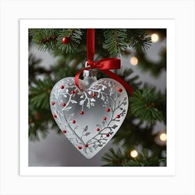 Heart Ornament Art Print