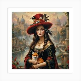 Fox Lisa  Art Print