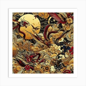 Classical traditional Art Print