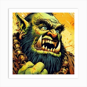 Ogre S Lair 2 Art Print