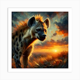 Wild Animal Illustration 71 Art Print