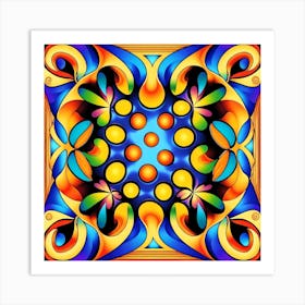 Psychedelic Art 6 Art Print