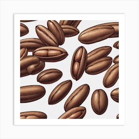 Coffee Beans 250 Art Print