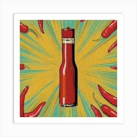 Hot Sauce 2 Art Print