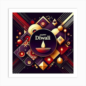 Happy Diwali Images Templates Design S (11) Art Print