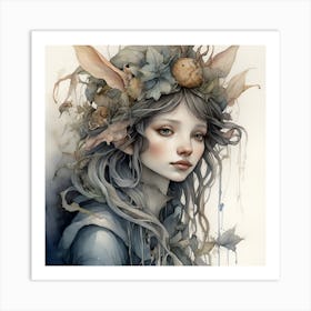 Fairy Girl Art Print