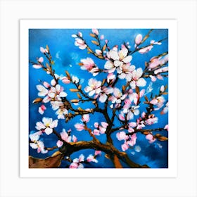 Almond Blossom Art Print