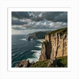 Cliffs Of Portugal Art Print