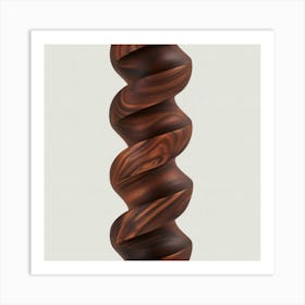 Spiral Sculpture Art Print