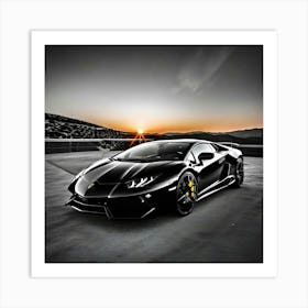 Lamborghini Huracan 4 Art Print