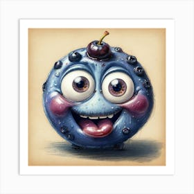 Blueberry 7 Art Print