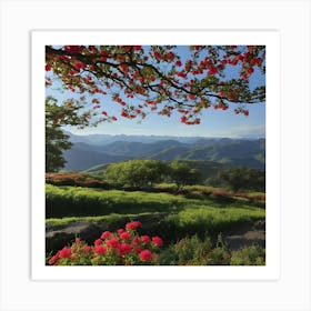 California Landscape Art Print