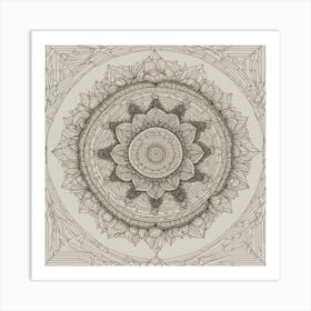 Mandala 7 Art Print