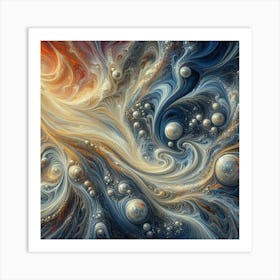 Abstract Painting 5 Art Print