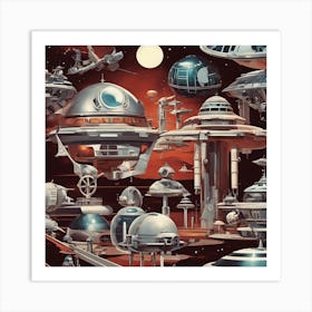 Star Wars Empire Glorious Dystopian Propaganda Art 3 Art Print