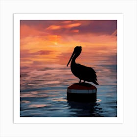 Pelican Art Print