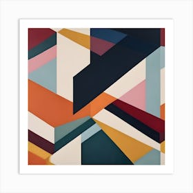 Geometric Shapes Art Print