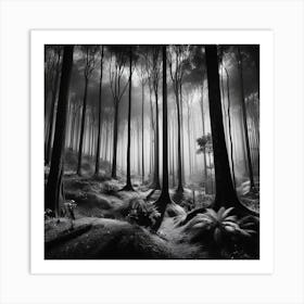 Dark Forest 115 Art Print